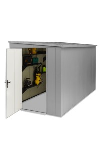 Domek narzędziowy 1,86x3,36 (m) RAL 9006