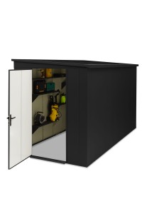 Domek narzędziowy 1,86x3,36 (m) RAL 9005