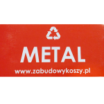 Etykieta magnetyczna - Metal