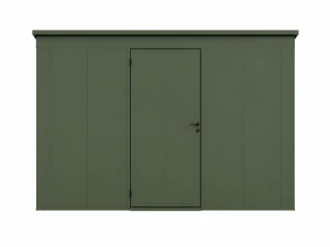 Domek narzędziowy 3,36x2,36 (m) RAL 6020