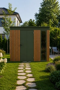 Domek narzędziowy z oknem 2,86x1,36 (m) 