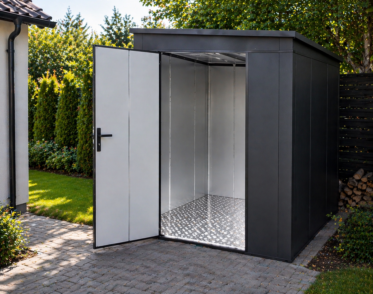 Nowość w naszym sklepie – wytrzymała podłoga z blachy ryflowanej do domków narzędziowych